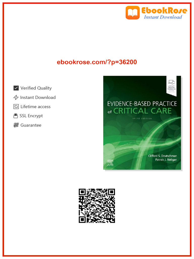 Evidence-Based Practice of Critical Care - digital edition | PDF ...