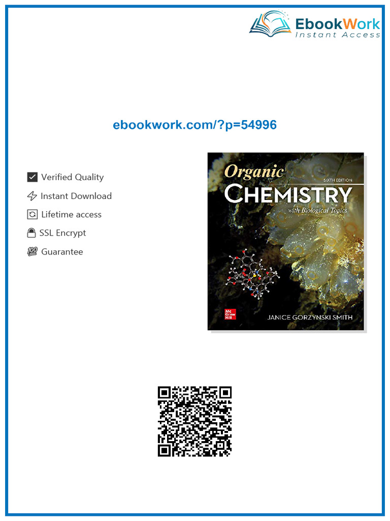 Loose Leaf for Organic Chemistry with Biological Topics 6th edition ...