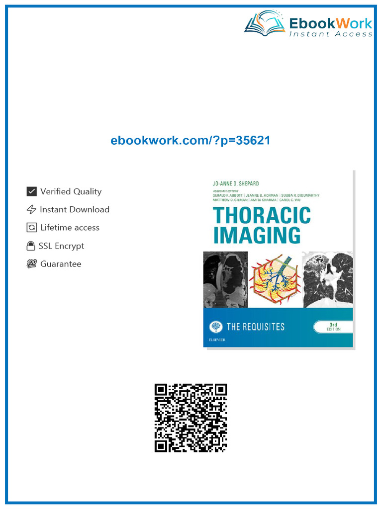 Thoracic Imaging: The Requisites Requisites in Radiology 3rd Edition Jo ...