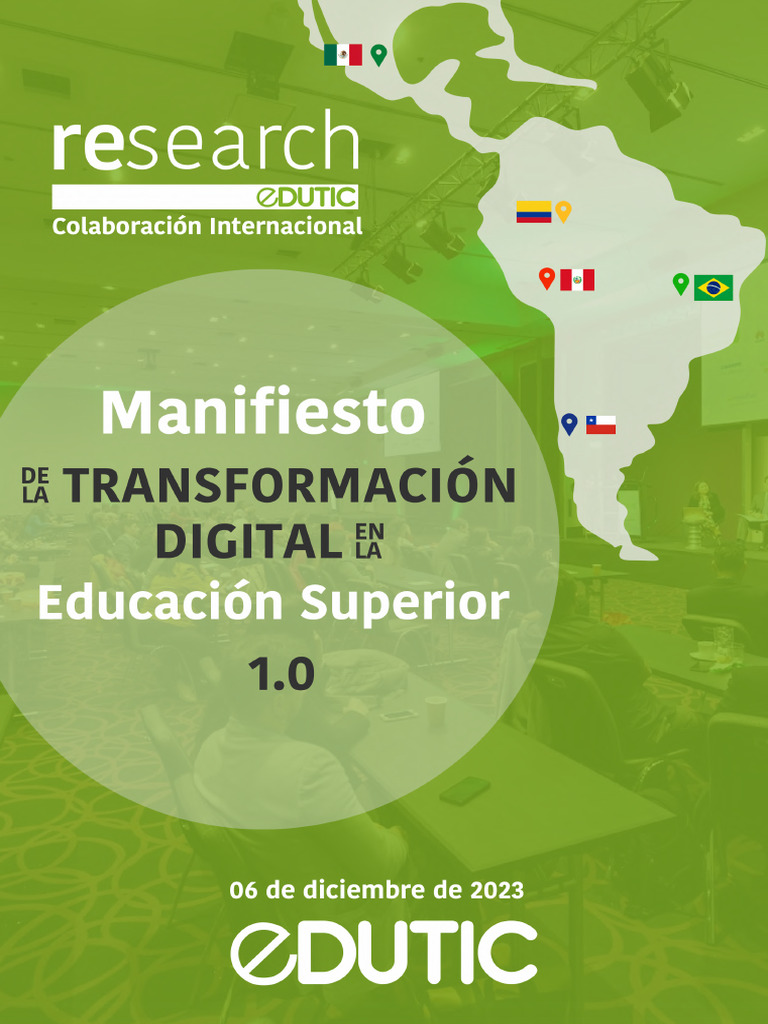 Manifiesto EDUTIC de La Transformacion Digital en La Educacion Superior ...