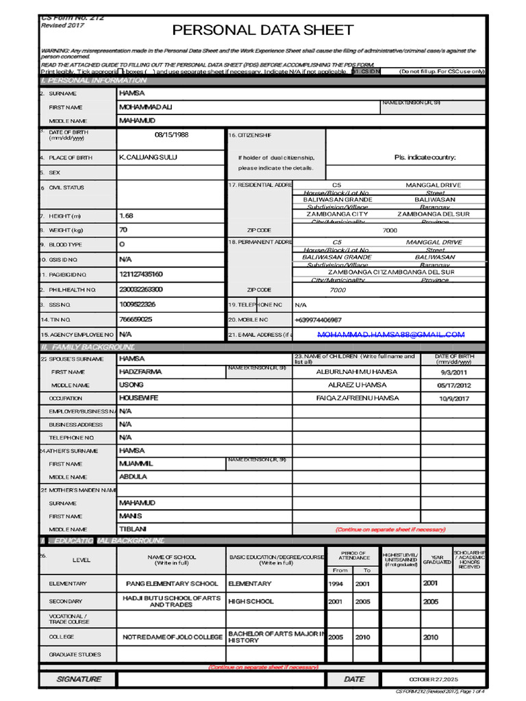 Application Pds Hamsa.jpg | PDF