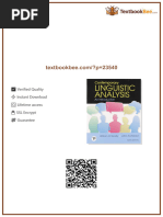 Ebook PDF) Contemporary Linguistic Analysis: An Introduction 9th