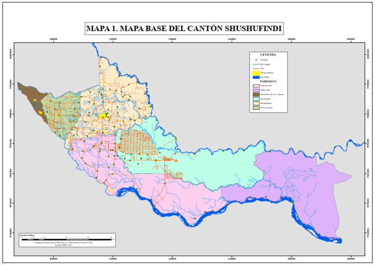 MAPA BASE Shushufindi | PDF