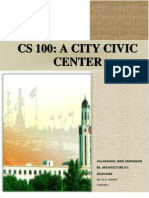 CS 100: A CITY CIVIC CENTER