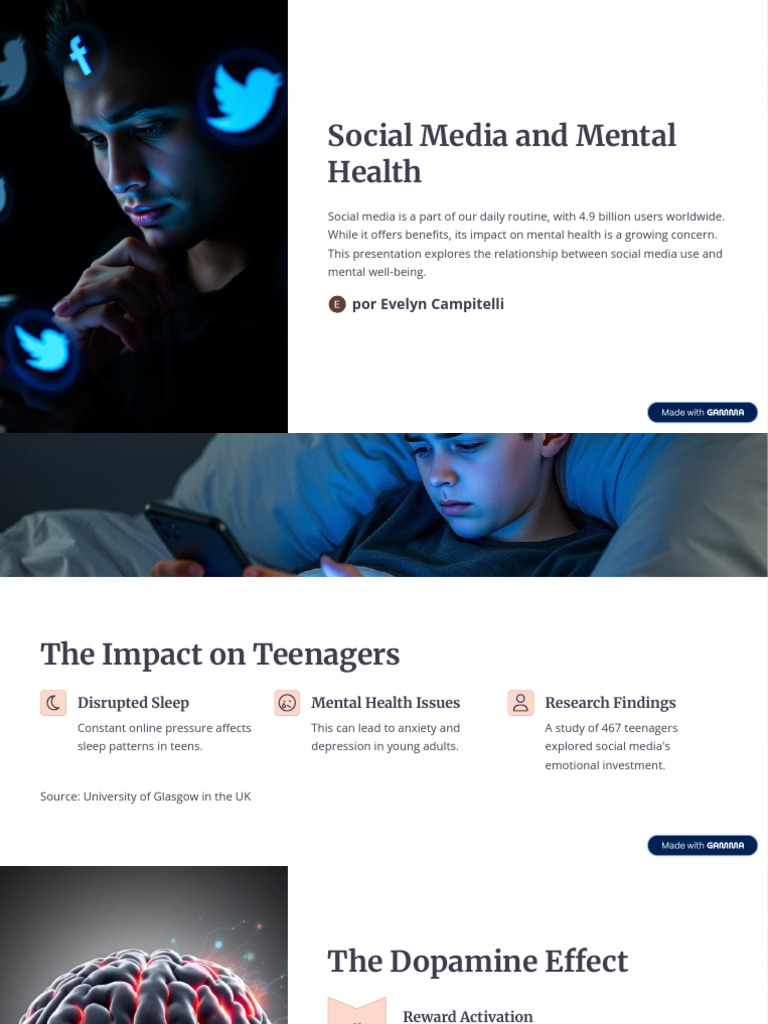 Social Media and Mental Health | PDF