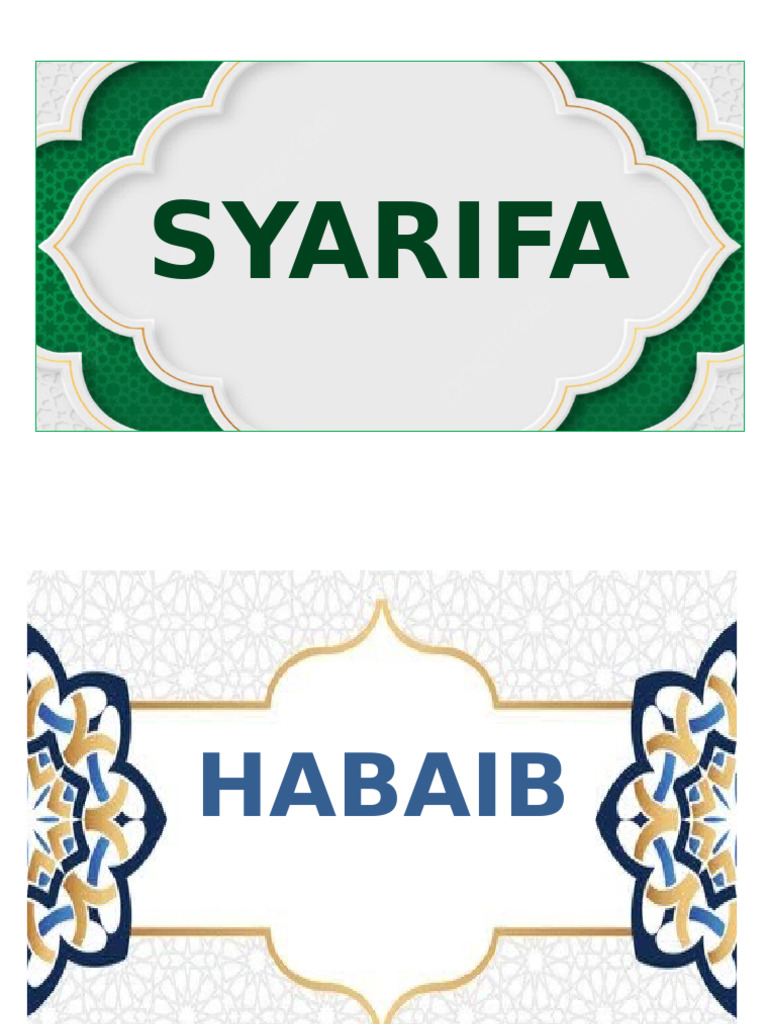 HABAIB | PDF