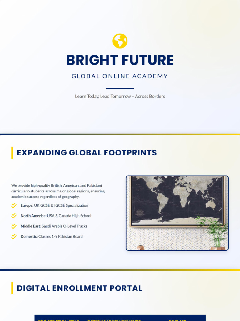 Bright Future Universal Global Package | PDF