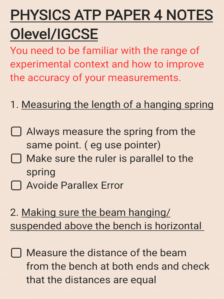 Physics ATP Notes 2026[ Naima Akber] | PDF