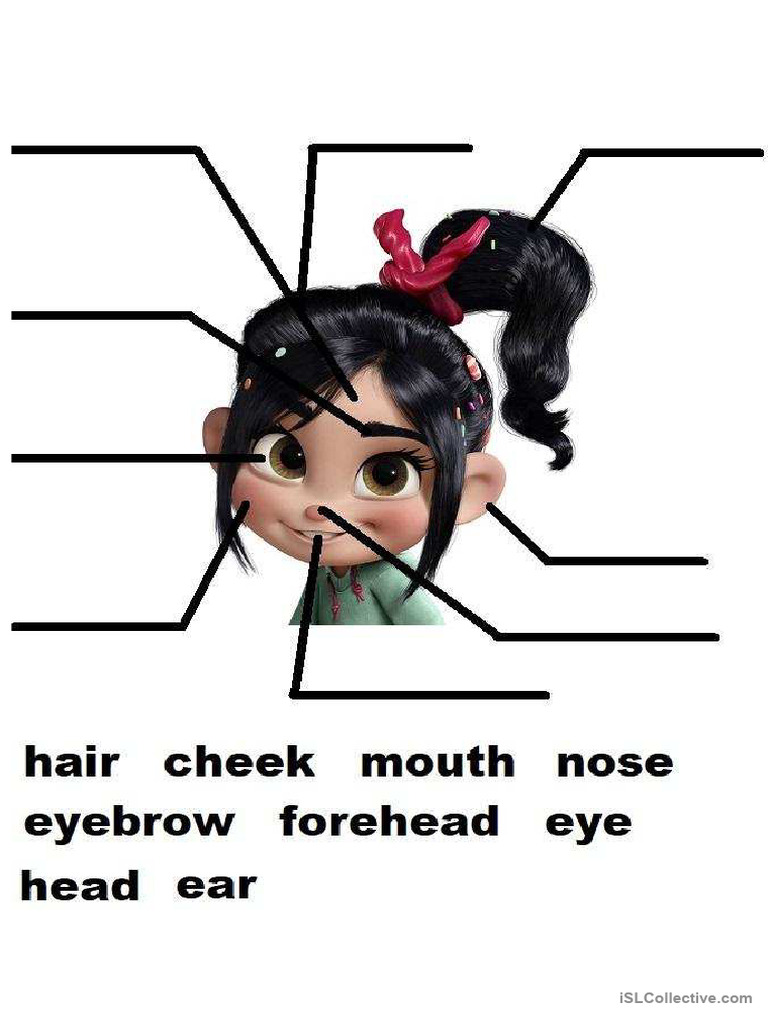 Wreck-It Ralph Face Body Parts | PDF