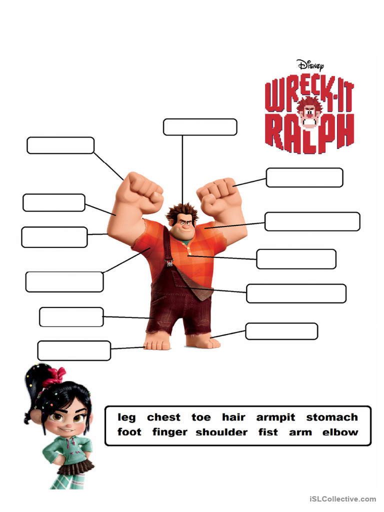 Wreck-It Ralph Body Parts | PDF