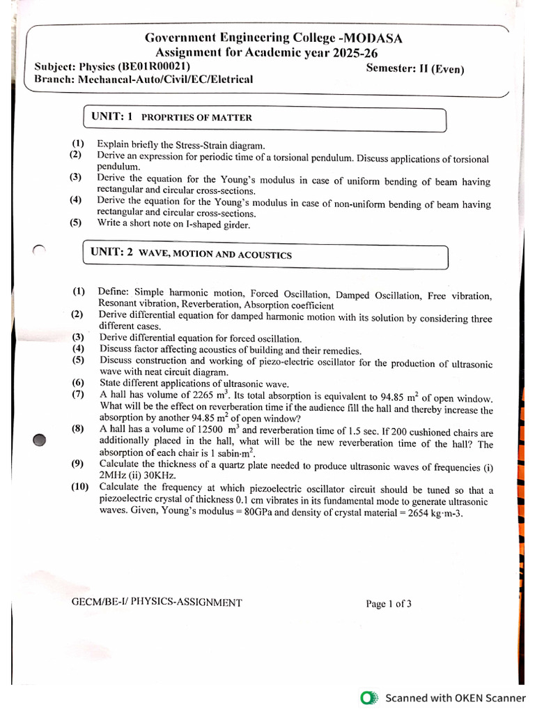 Assignment 25 26 | PDF