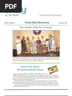 Download Flying High Newsletter SeptemberOctober 2012 - Unity by The Shore New Jersey by Unity by The Shore SN103753510 doc pdf