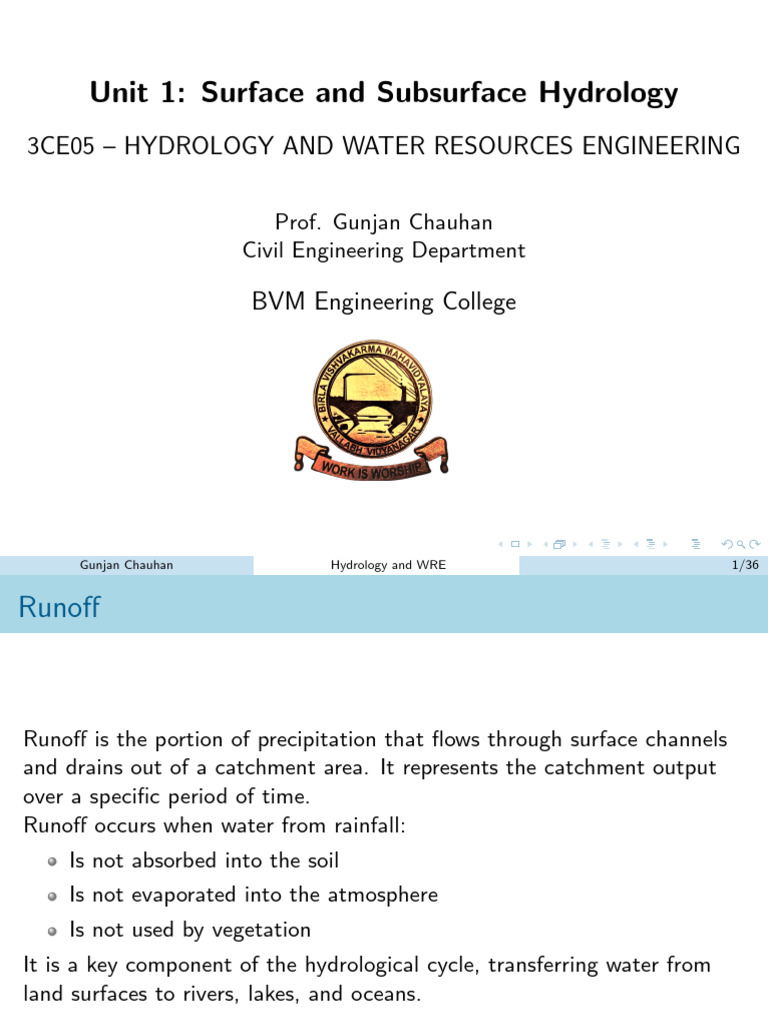 E-Notes 343 Content Document 20260110122604PM | PDF | Surface Runoff ...
