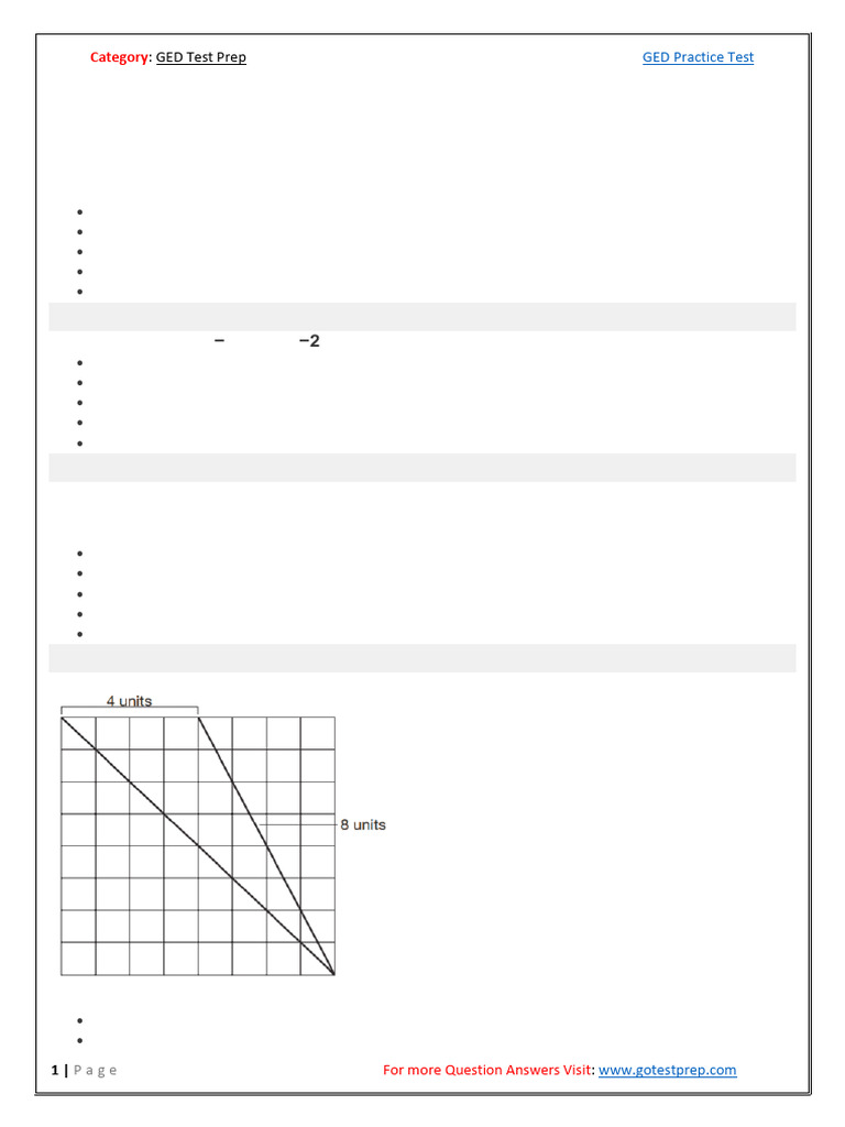 Maths - Test 2 | PDF