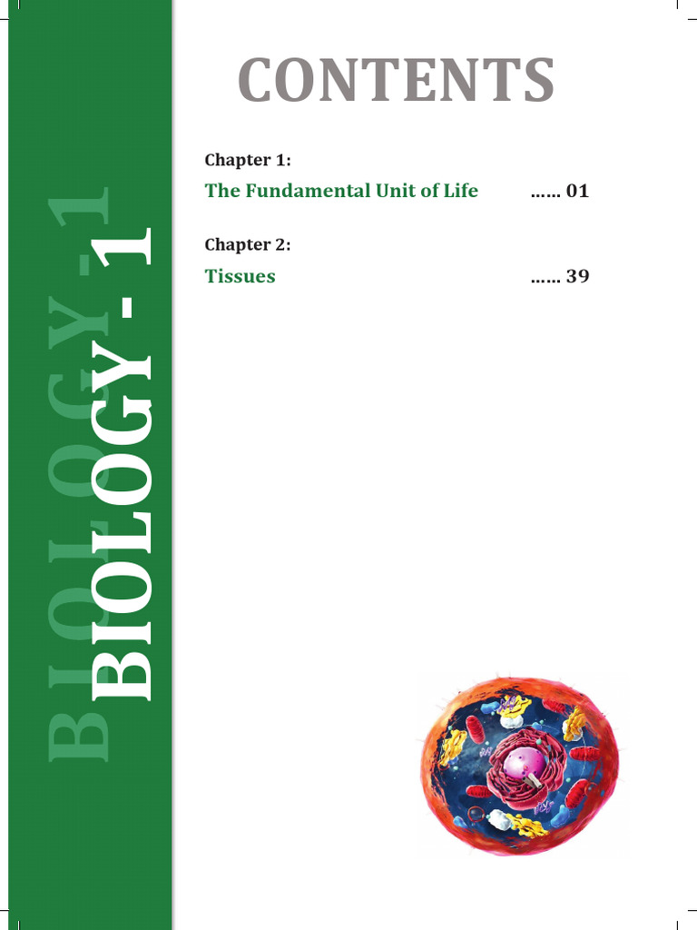Allen Biology Grade 9 Module 1 | PDF | Biology | Cell Biology