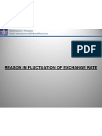 Reasons For Exchange Rate Fluctuation