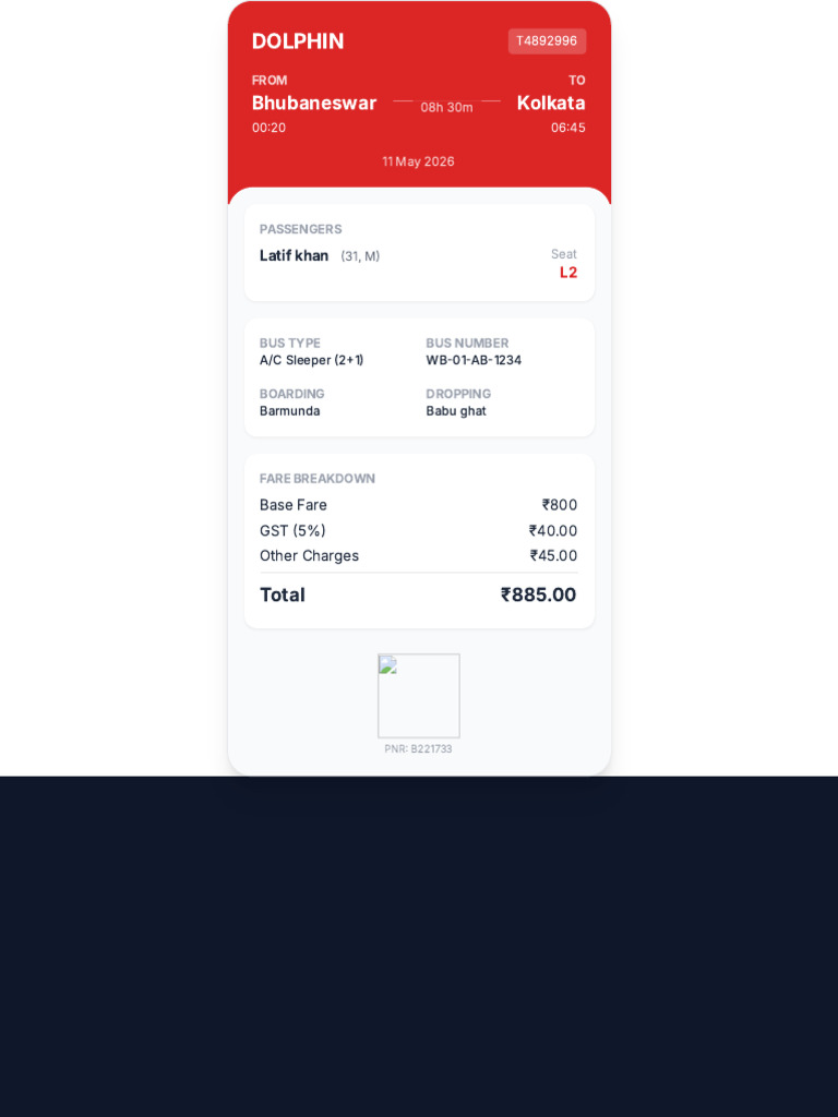 Bus Ticket Receipt _ Professional Bills (1) | PDF
