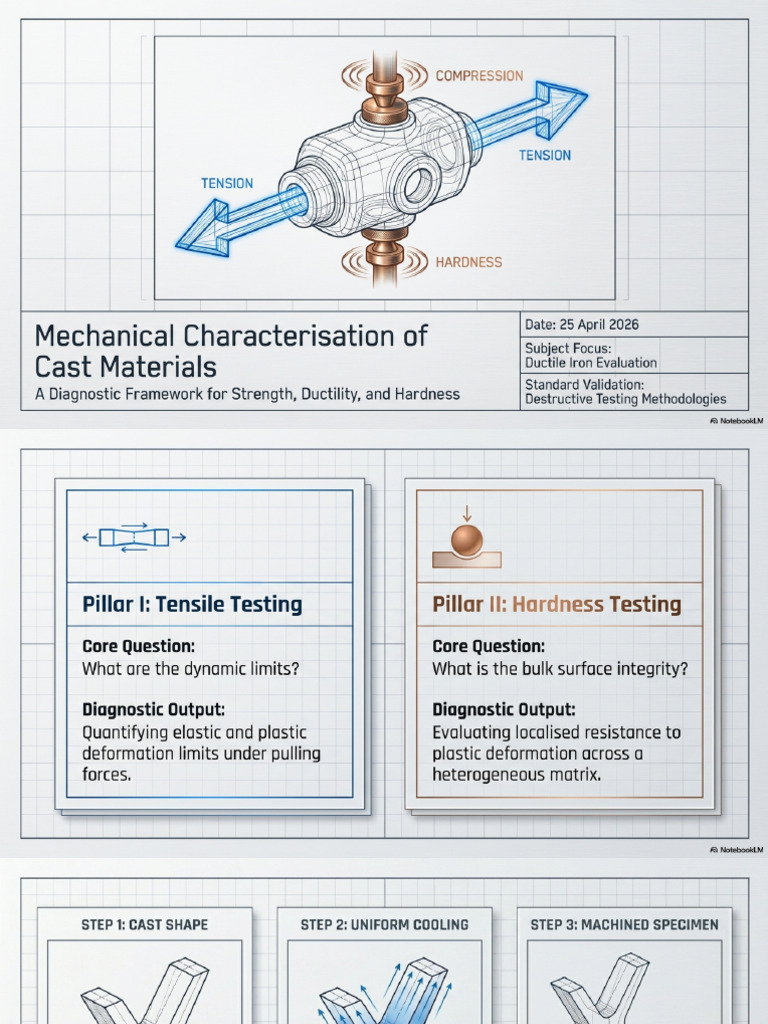 Cast Material Mechanical Analysis | PDF