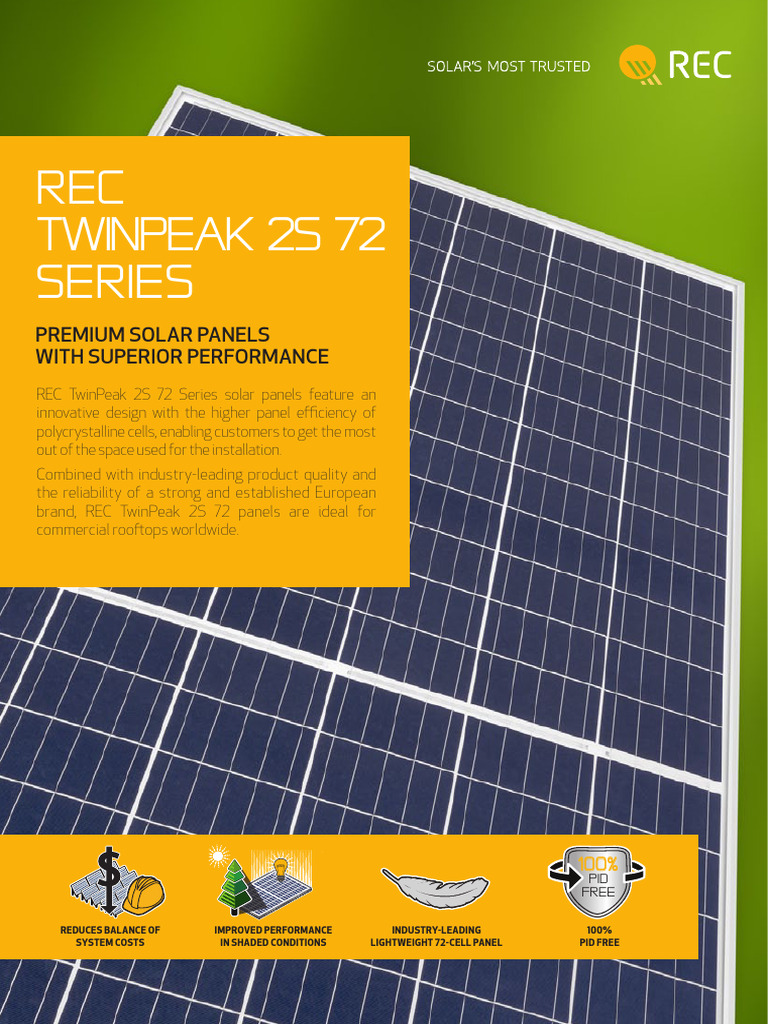 Modul Surya Polycrystalline [Rec] [Tp-2s-72] 330-355wp | PDF ...