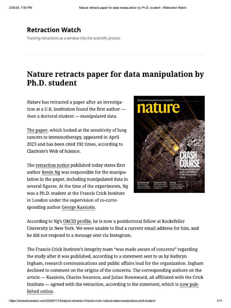 Retraction | PDF