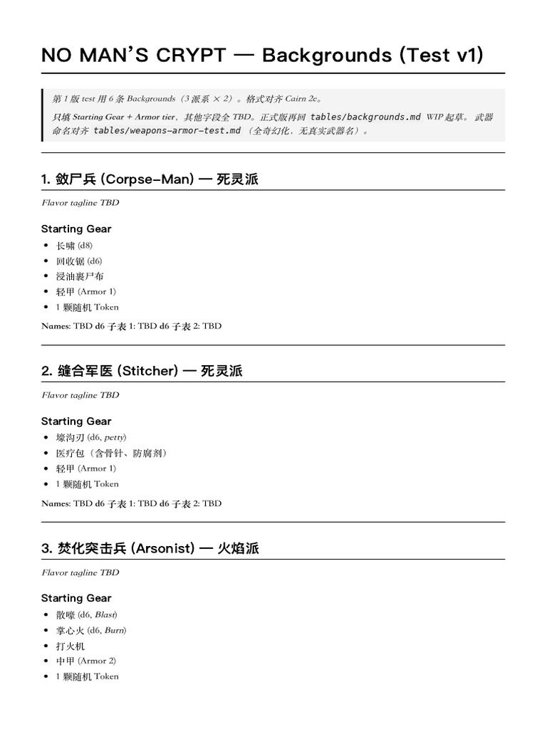 Backgrounds Test | PDF