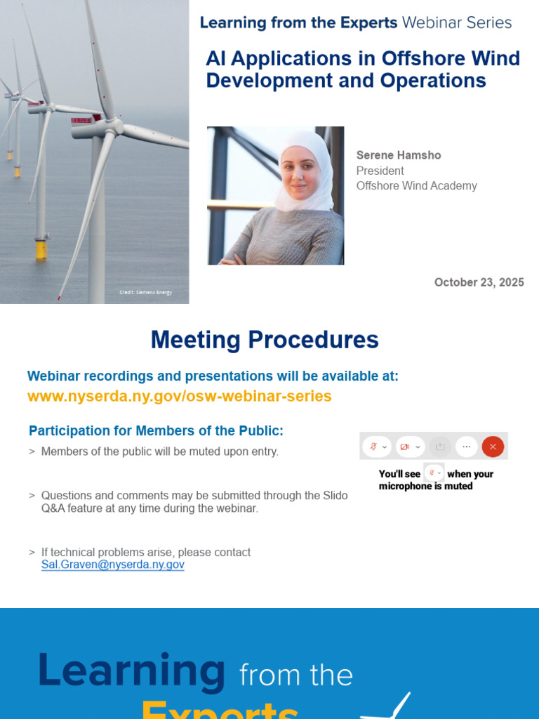 AI Applications in Offshore Wind Development and Operations | PDF ...