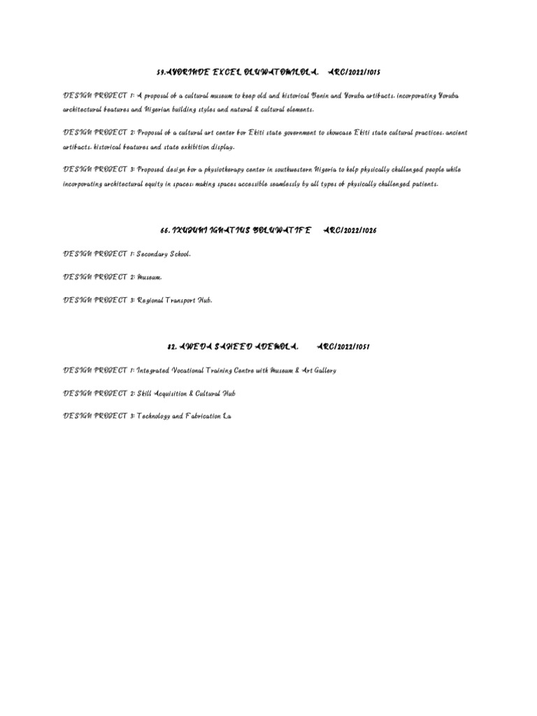 Design Project | PDF