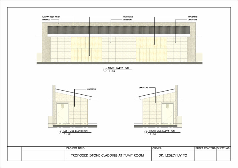 Pump Room Stone Cladding | PDF