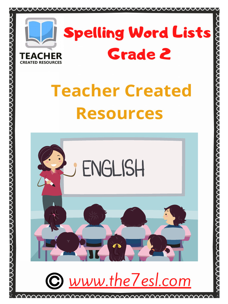 Spelling Word Lists Grade 2 | PDF