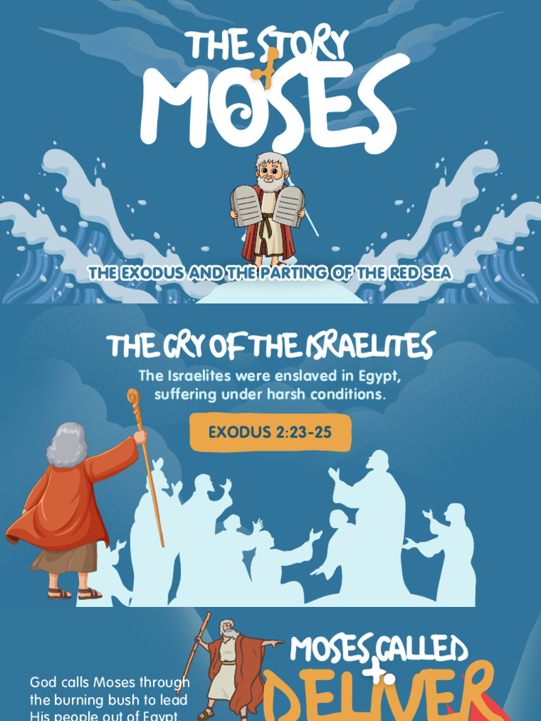 The Story of Moses Exodus | PDF | The Exodus | Torah Books