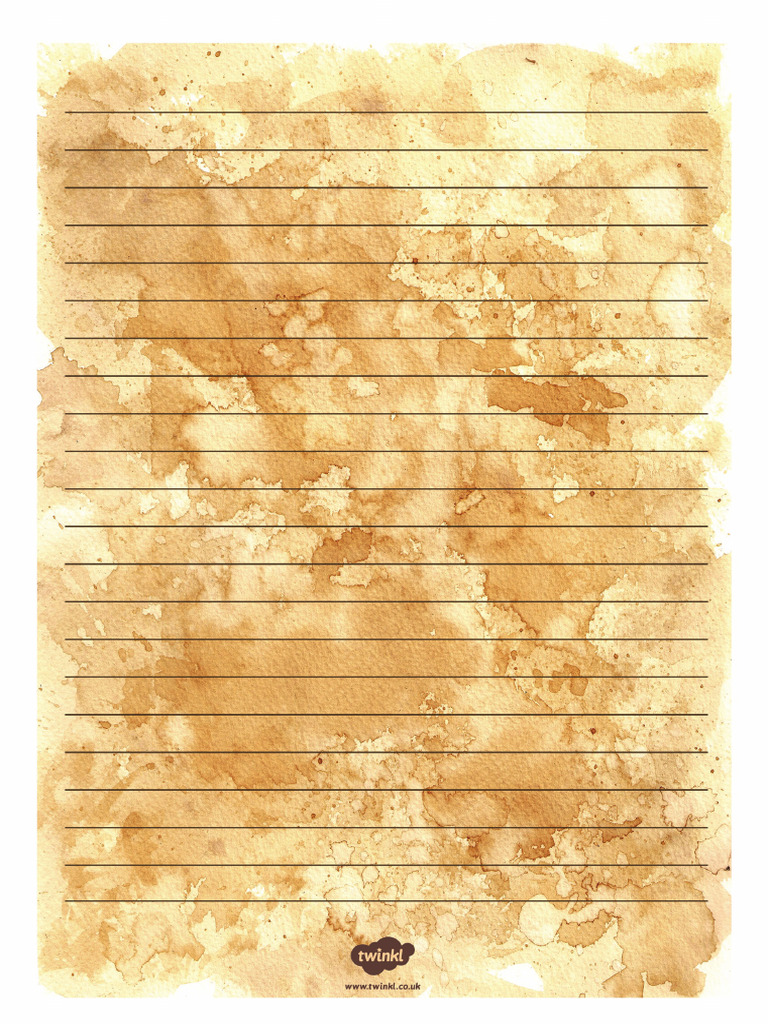 Tea Stained Paper | PDF