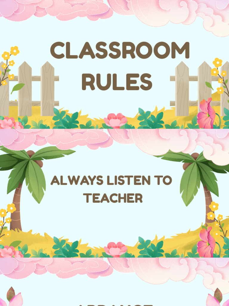 Classroom Rules | PDF