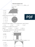 Prueba Octavo Areas Achuradas 8vo