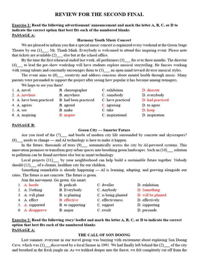 Review for the Second Final | PDF | Leonardo Da Vinci | Educational ...