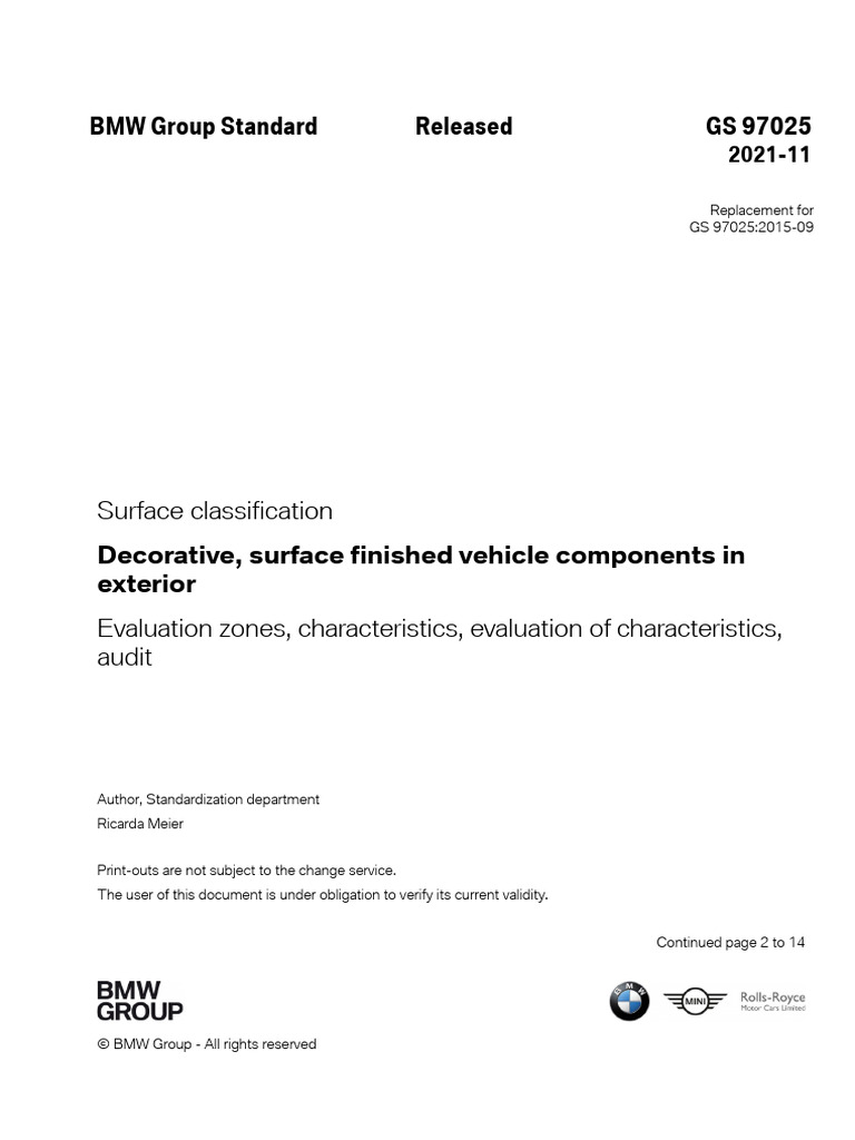 GS 97025 Surface Classifi | PDF