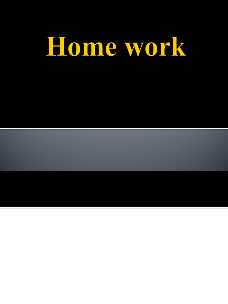 Home work 1 | PDF