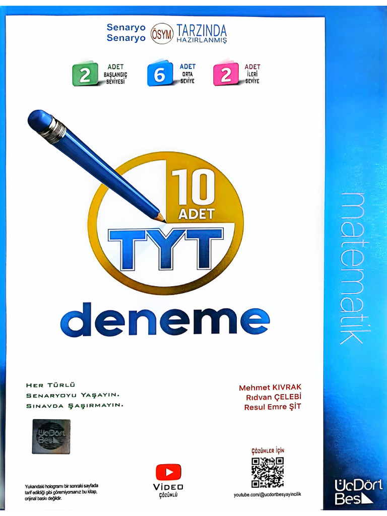 345 TYT Matematik Denemesi | PDF