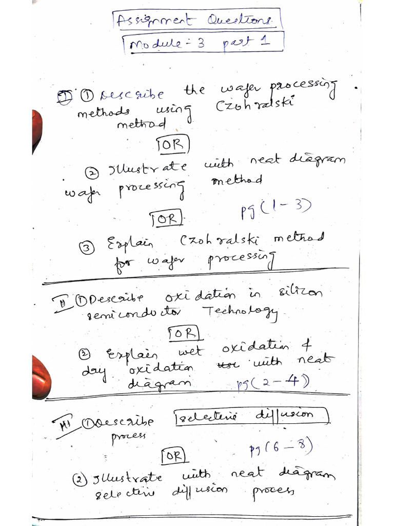 Module 3 Vlsi Part 1 Assignment | PDF