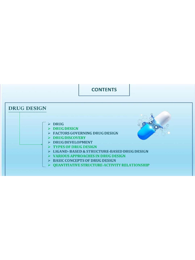 DRUG DESIGN | PDF