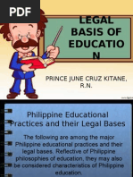 Download Legal Basis of Education by Prince June Cruz Kitane SN103769307 doc pdf