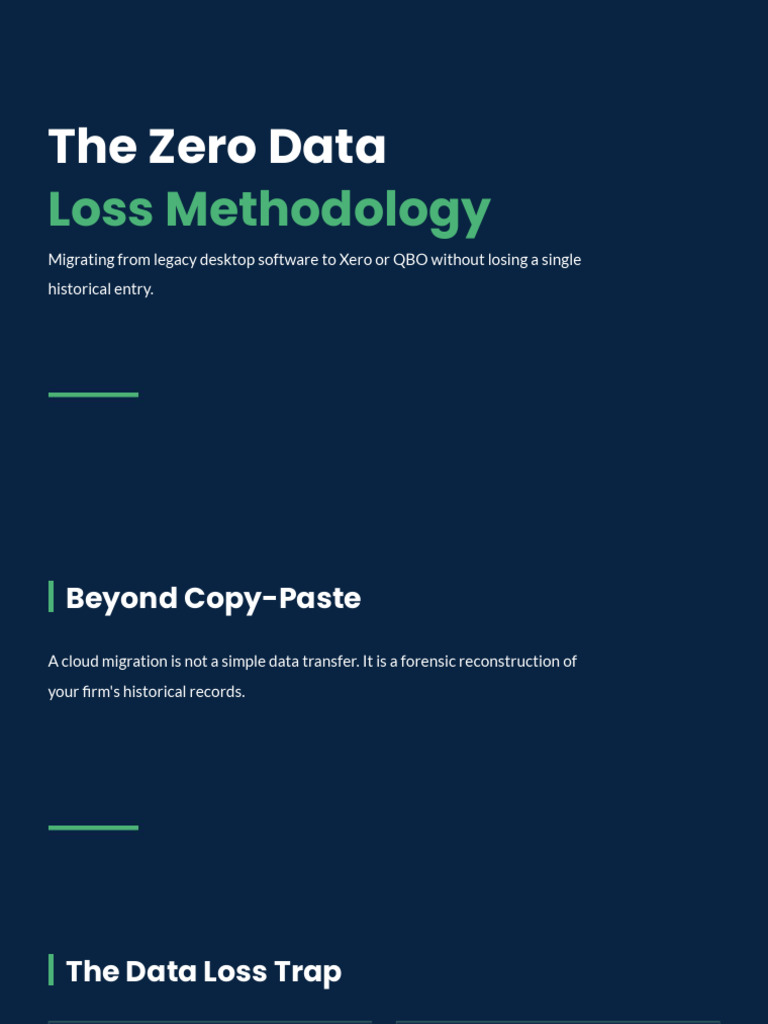 The Zero Data Loss Methodology | PDF