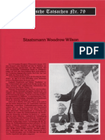 Historische Tatsachen - Nr. 79 - Siegfried Egel - Staatsmann Woodrow Wilson (2000, 40 S., Scan)