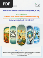 Organization of 32nd National Children Science Congress (NCSC) 2026-27 ...