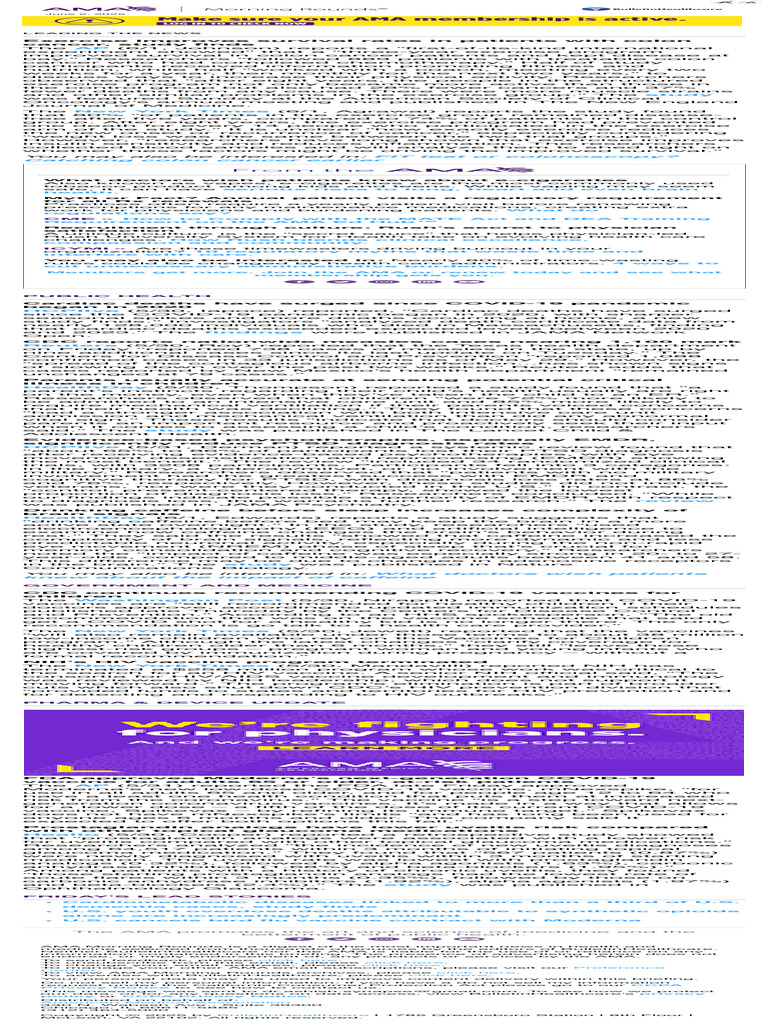 AMA Morning Rounds | PDF | Glaucoma | Eye Movement Desensitization And ...