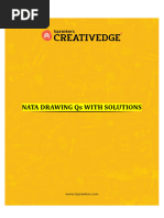 NATA Drawing Questions & Solutions 2026 | PDF | Drawing