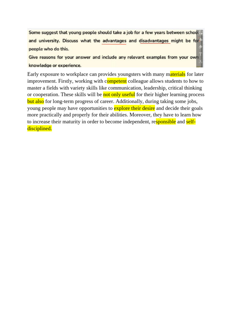 Early Exposure to Workplace Can Provides Youngsters With Many Materials ...