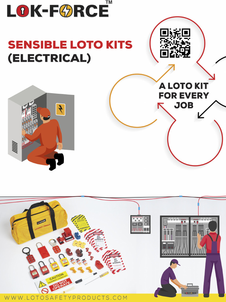 Electrical Loto Kit Steel Cabinet Large Model No Lokt-Esc10-601 | PDF ...