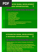 Microsoft PowerPoint - INTEGRATED RURAL DEVELOPMENT AND BUSINESS OPPORTUNITIES.