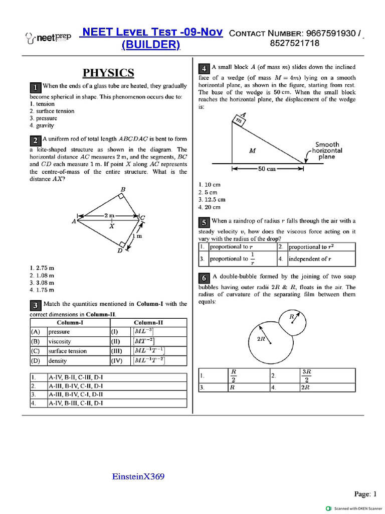 Neetprep Test | PDF