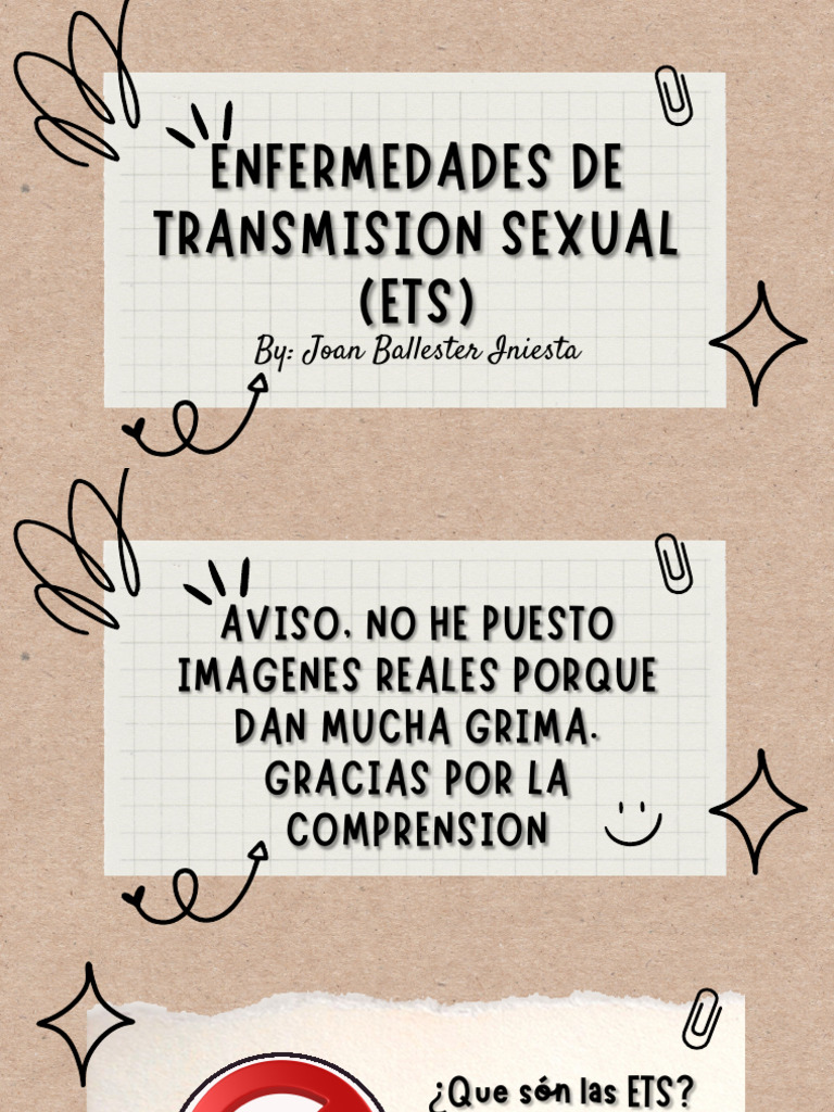 Enfermedades de Transmision Sexual (Ets) | PDF | Infección transmitida ...
